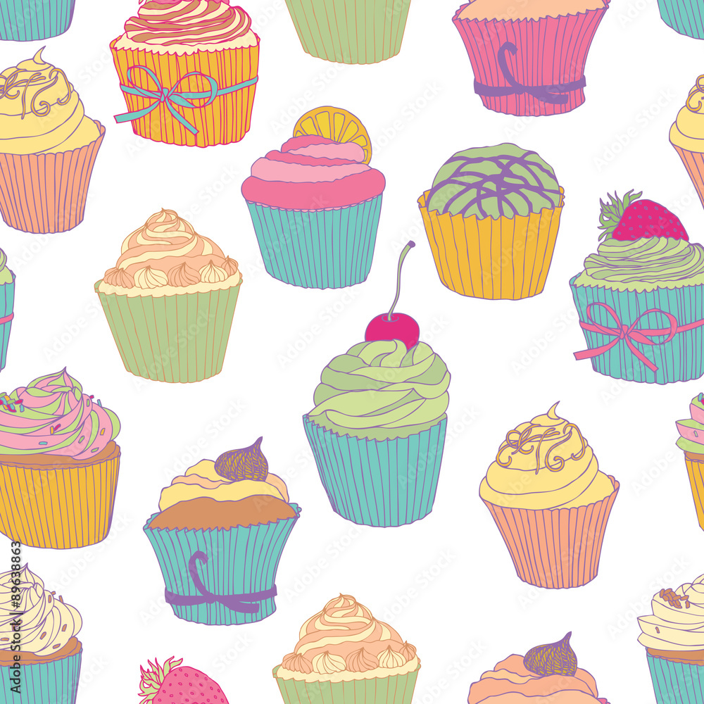 Cupcake pattern Cupcake pattern