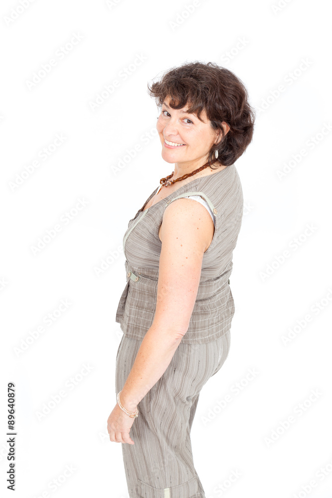 Beautiful businnesswoman doing different expressions in different sets of clothes Beautiful businnesswoman doing different expressions in different sets of clothes