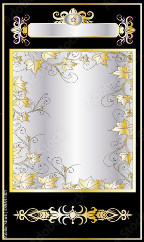 Etichetta vino bottiglia