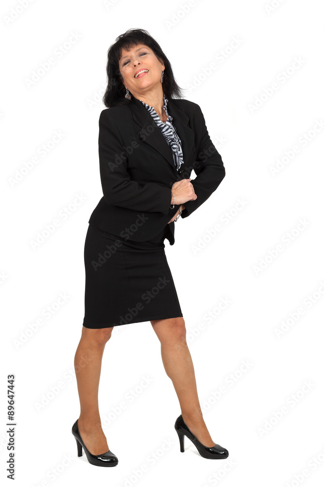 Beautiful woman doing different expressions in different sets of clothes: full length posing Beautiful woman doing different expressions in different sets of clothes: full length posing