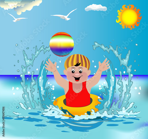Bambini al mare