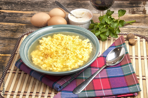 stracciatella ew and parmesan