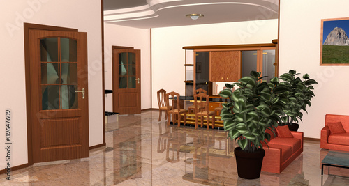 Tablou pe pânză Arredamento interno-interior