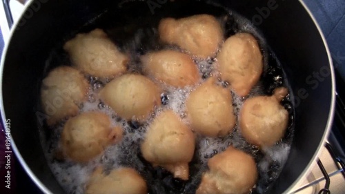 Struffoli carnival fried