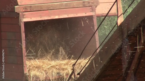 thresher for the wheat