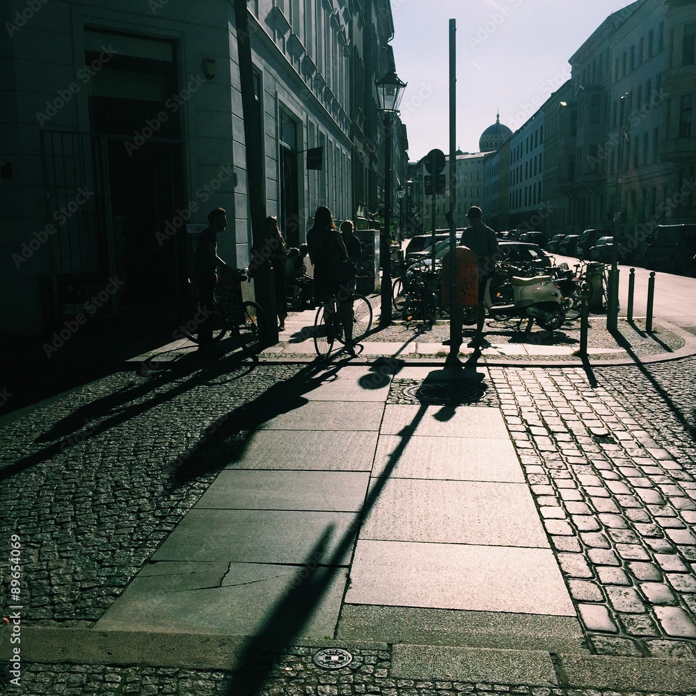 Naklejka premium Berlin city