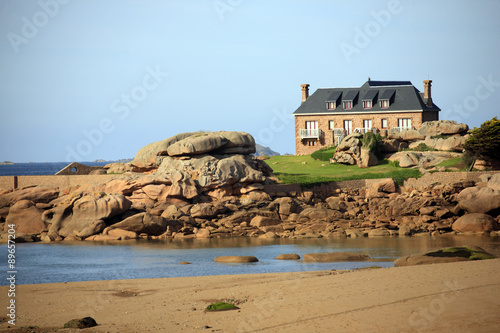 Francia,Bretagna,la costa. photo