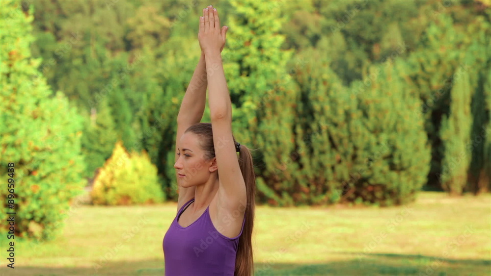 She is dedicated and focused on fitness She is dedicated and focused on fitness