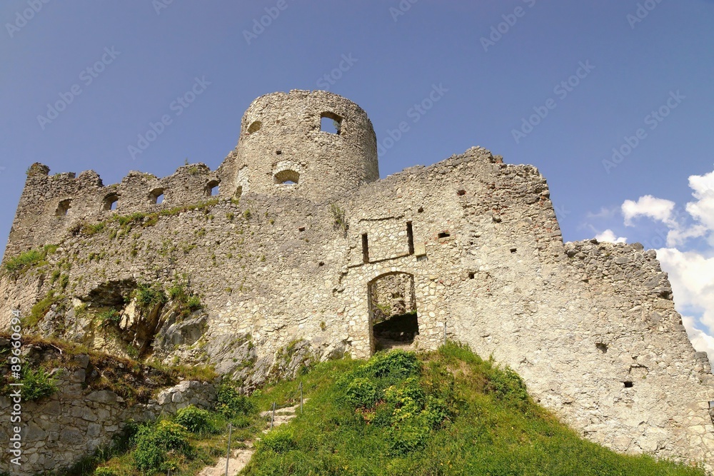 Ehrenberg castle ruins in Austria