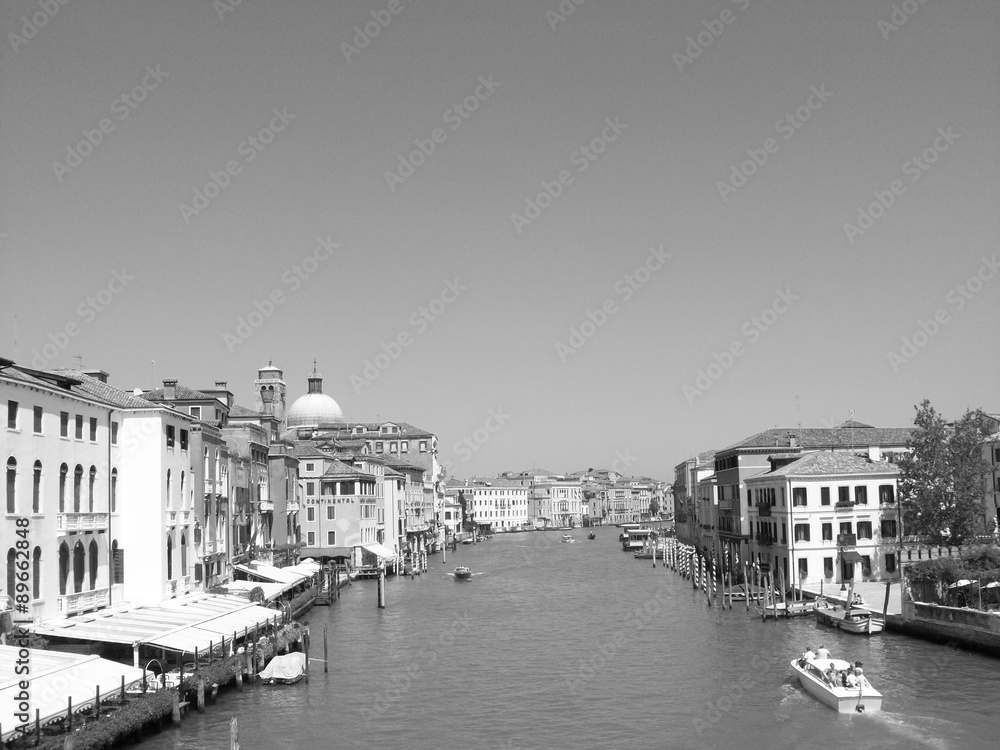 El gran canal de Veneia