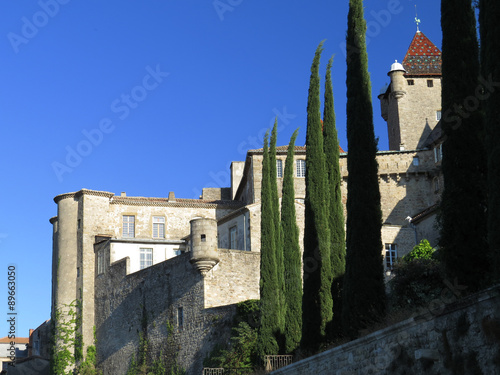 Château d'Aubenas - Castle of Aubenas, Ardeche, Provence, France