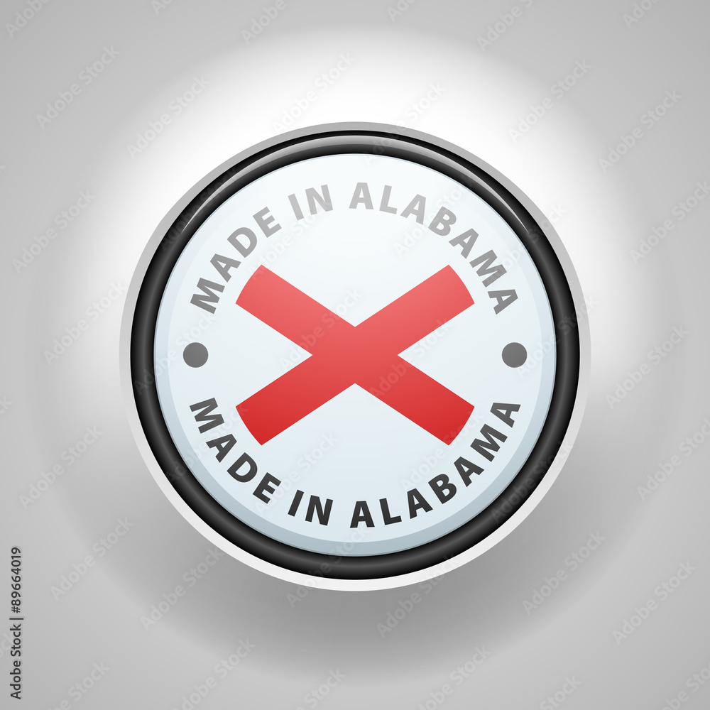 Obraz premium Made in Alabama