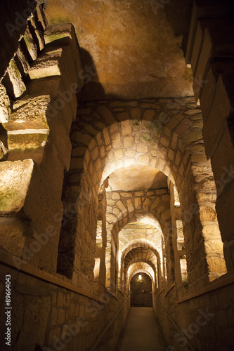 Photography Catacombs of Paris.