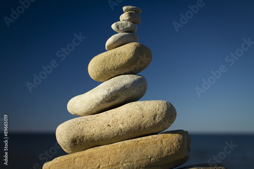 stones stacked on each other