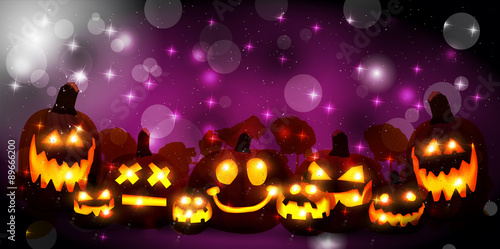 ハロウィン　かぼちゃ　背景
