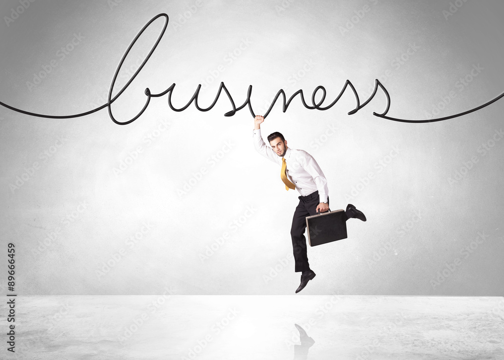 Hanging businessman Hanging businessman