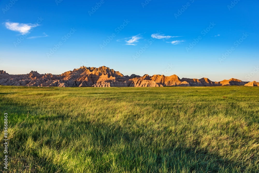 Naklejka premium The Badlands of South Dakota