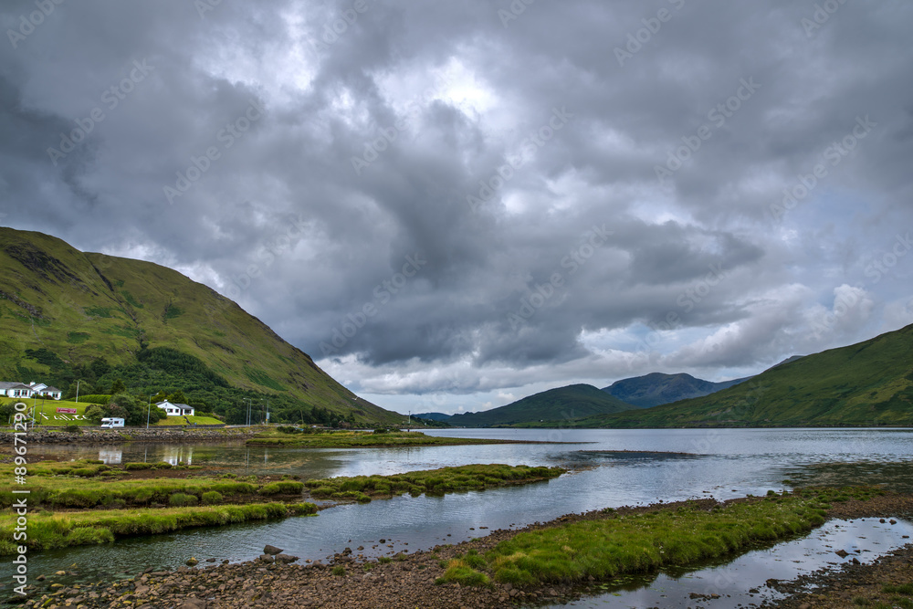 Obraz premium Killary Harbour at Leenane in Connemara