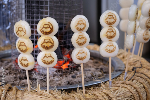 Sweet Dango with Mt.Fuji design