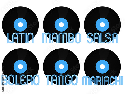 Latin Music Genres Vinyl 1