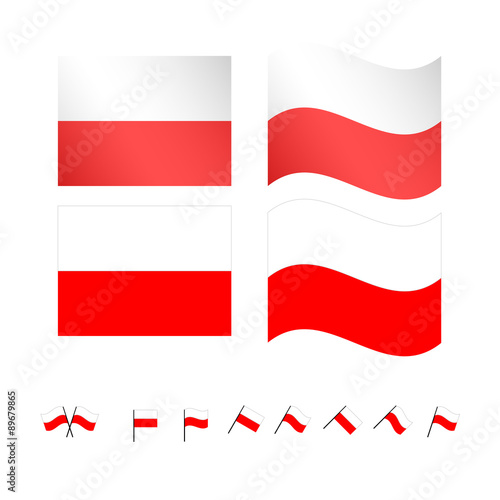 Poland Flags EPS 10 Free Download Poland Flags EPS 10 - GFXLoad