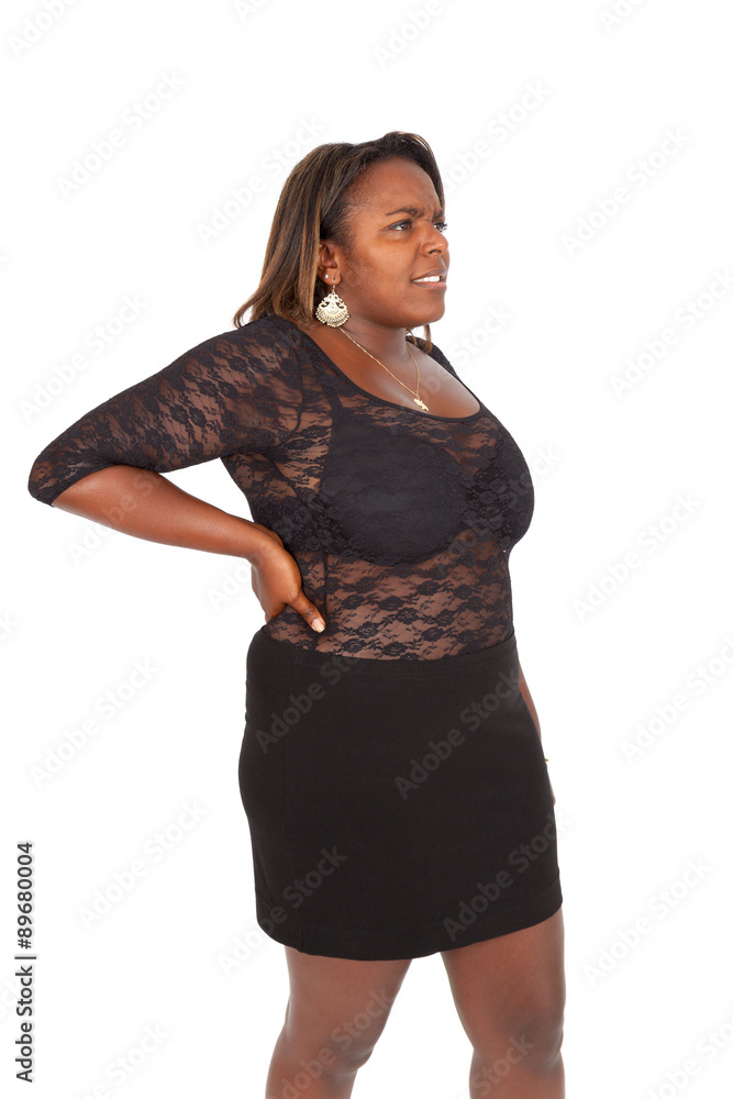 Beautiful black woman doing different expressions in different sets of clothes Beautiful black woman doing different expressions in different sets of clothes