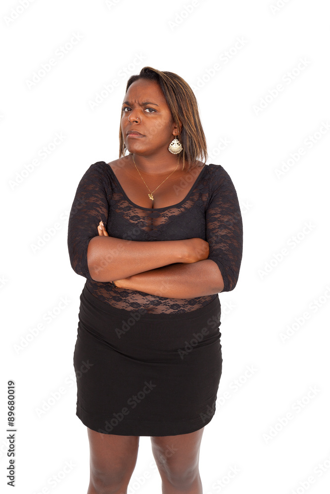 Beautiful black woman doing different expressions in different sets of clothes Beautiful black woman doing different expressions in different sets of clothes
