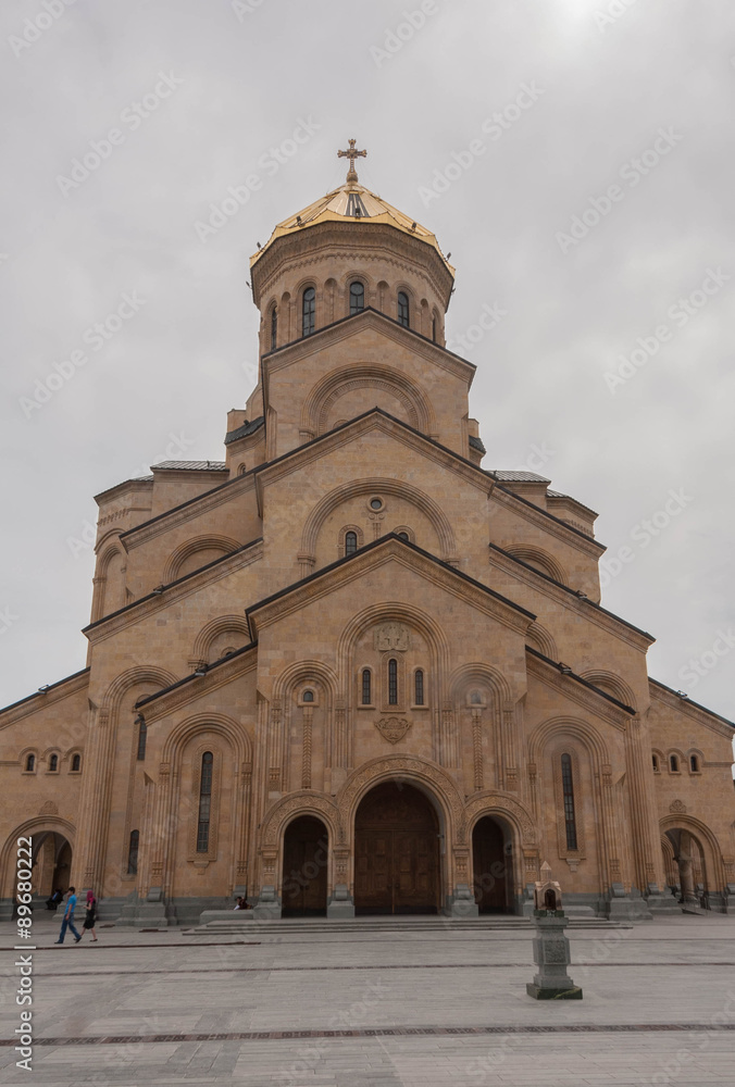 Fototapeta premium Собор Самеба (храм Святой Троицы)