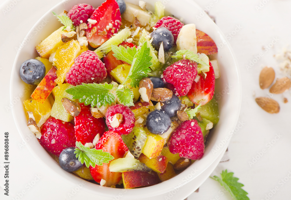 Fruits salad. Fruits salad.