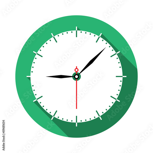 Clock icon. Vector illustration