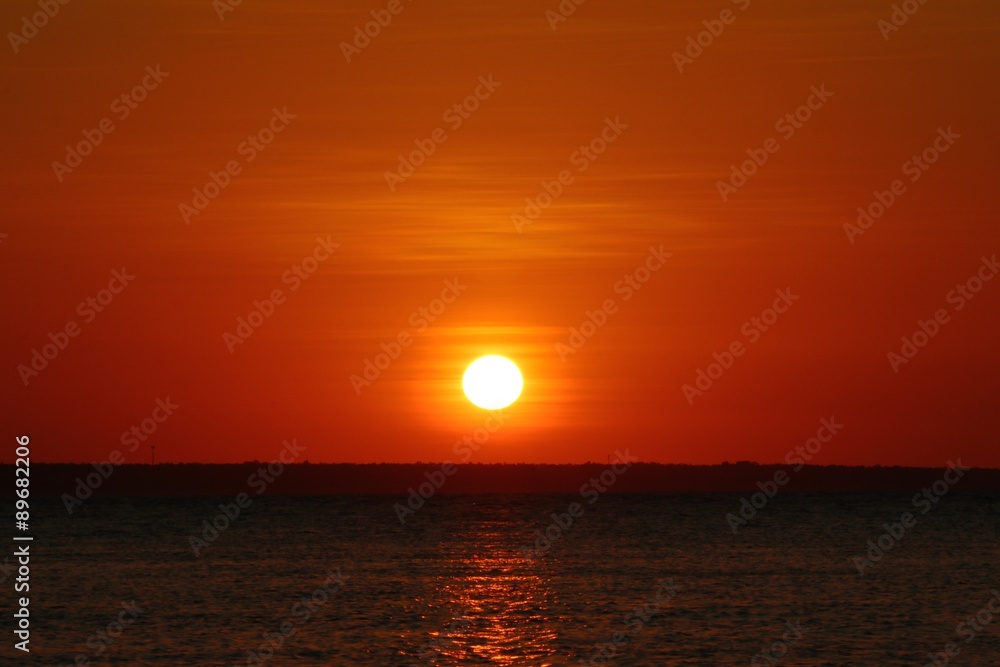 Sunset at Darwin Harbor