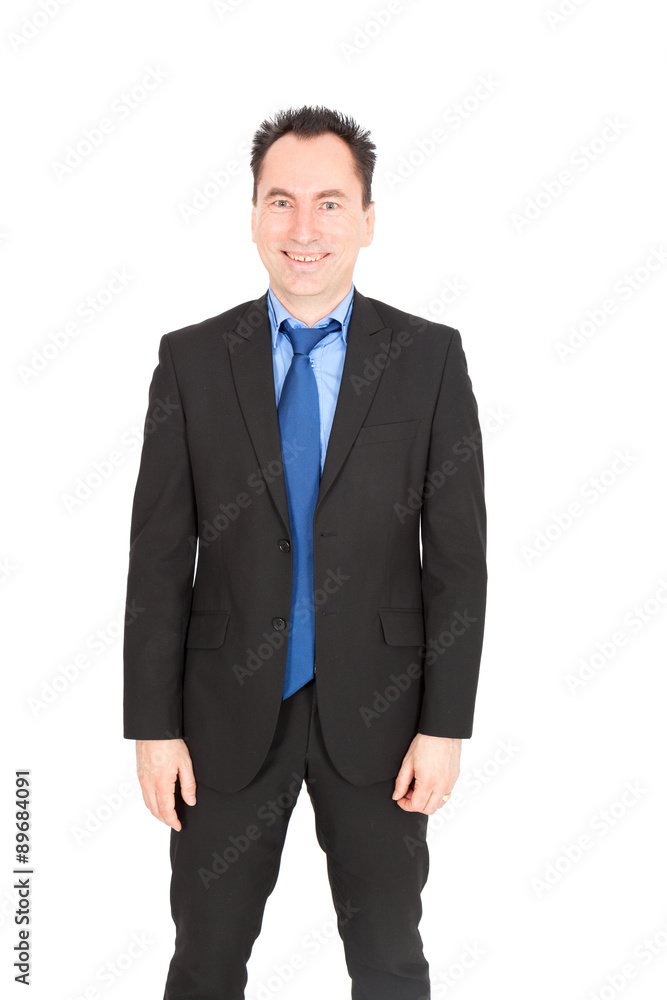 Handsome businessman doing different expressions in different sets of clothes: laughing Handsome businessman doing different expressions in different sets of clothes: laughing