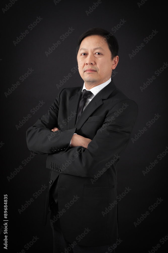 handsome man doing different expressions in different sets of clothes: arms crossed handsome man doing different expressions in different sets of clothes: arms crossed