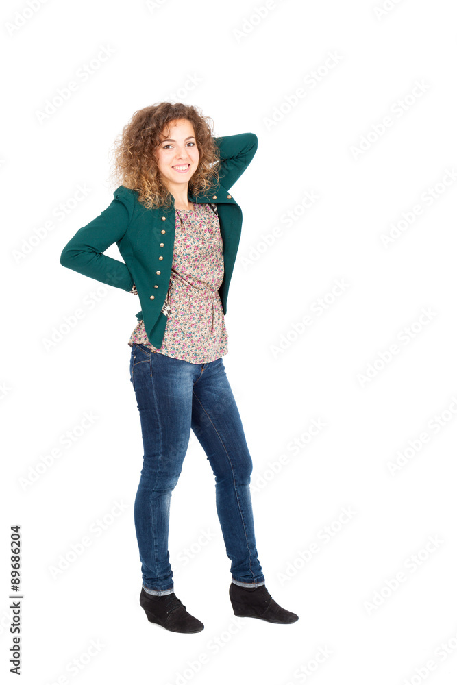 Beautiful Hispanic woman doing different expressions in different sets of clothes: posing Beautiful Hispanic woman doing different expressions in different sets of clothes: posing