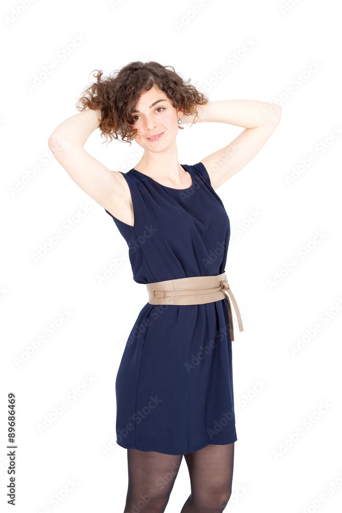 Beautiful Hispanic woman doing different expressions in different sets of clothes: posing Beautiful Hispanic woman doing different expressions in different sets of clothes: posing