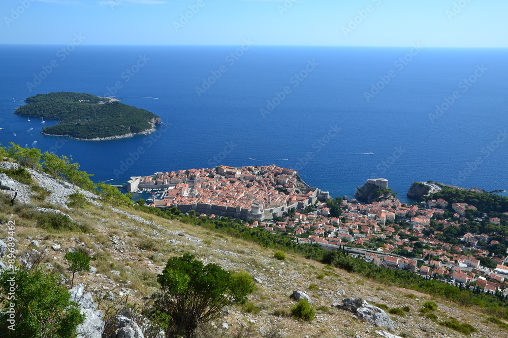 Dubrovnik – view from Fort Imperial