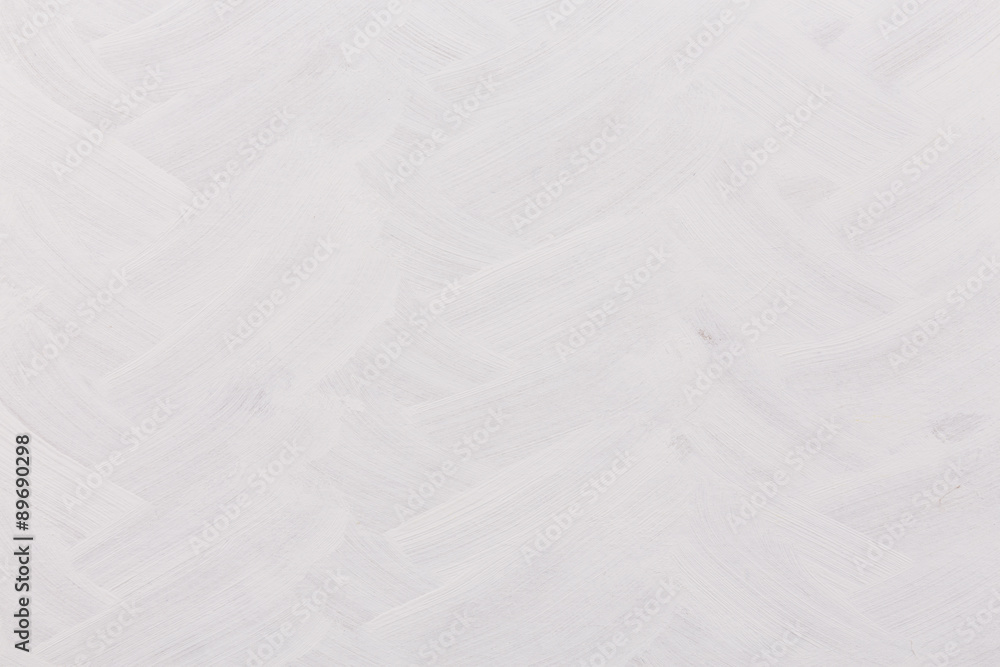 Obraz premium Brushed white wall texture - dirty background