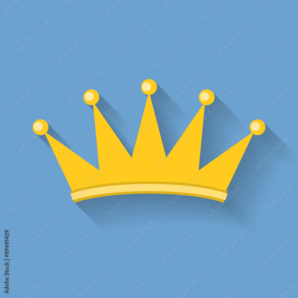 Vector crown icon Vector crown icon
