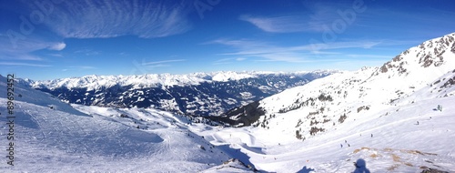 winterliche Alpen