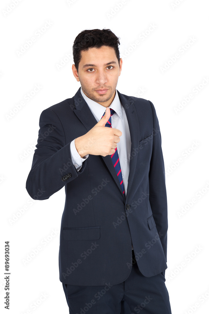 Handsome man doing different expressions in different sets of clothes: thumbs up Handsome man doing different expressions in different sets of clothes: thumbs up