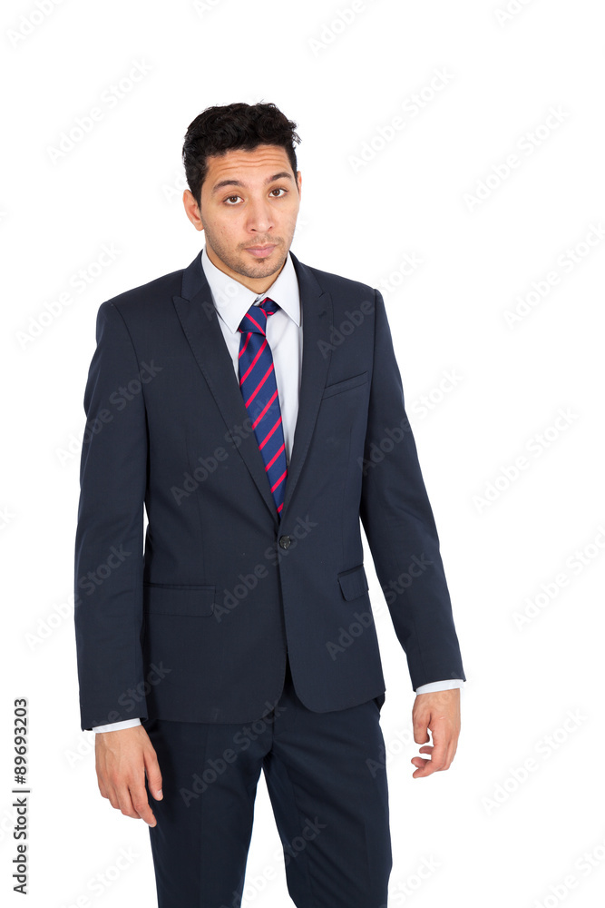 Handsome man doing different expressions in different sets of clothes: surprise Handsome man doing different expressions in different sets of clothes: surprise