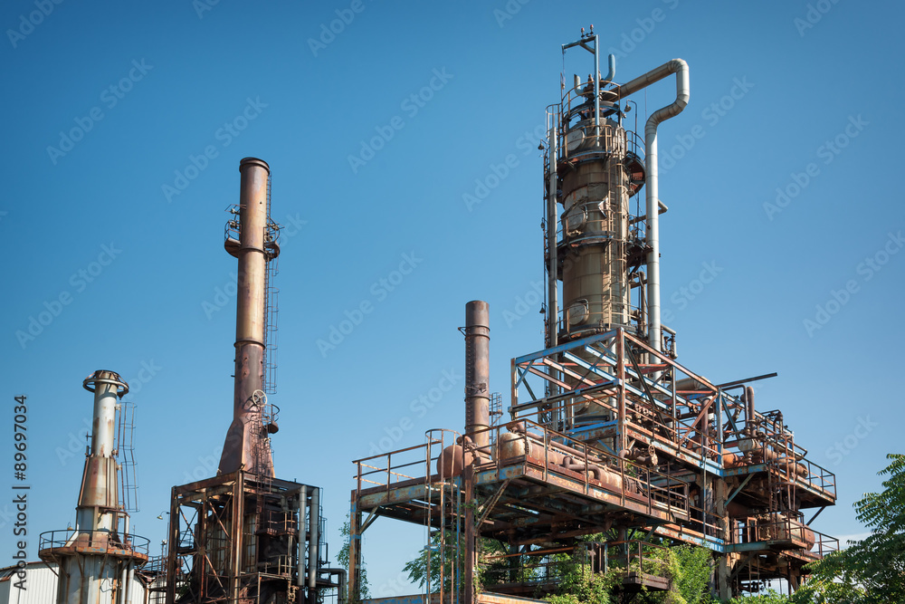 old oil refinery old oil refinery