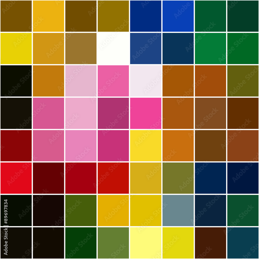 background of different colors separated squares mosaic