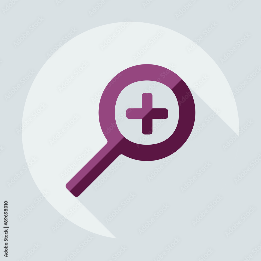 Flat modern design with shadow icon player Flat modern design with shadow icon player