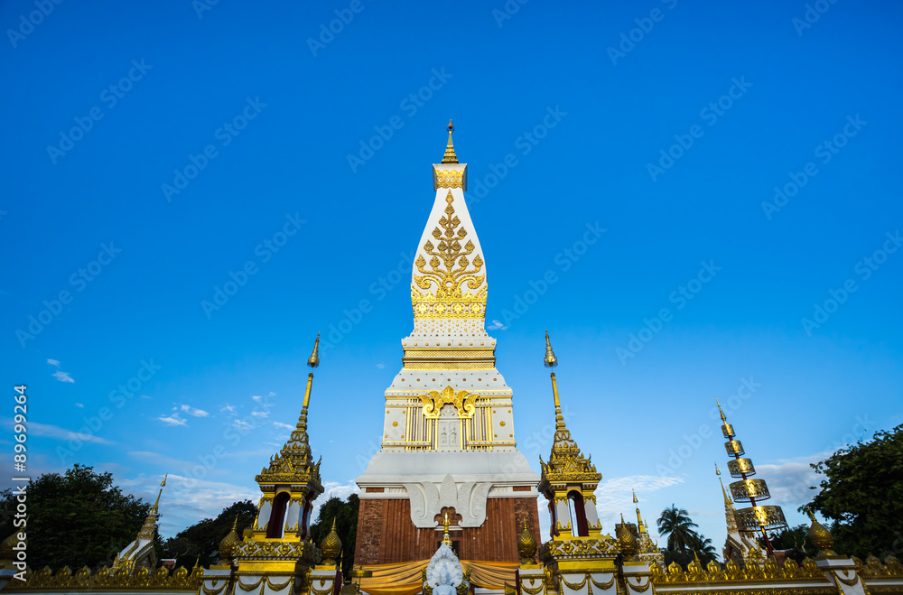 Naklejka premium Temple historic site sacred for worship.