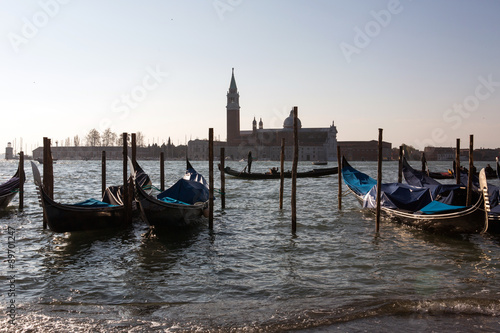 Gondolas in Venice © Yevgenia Gorbulsky