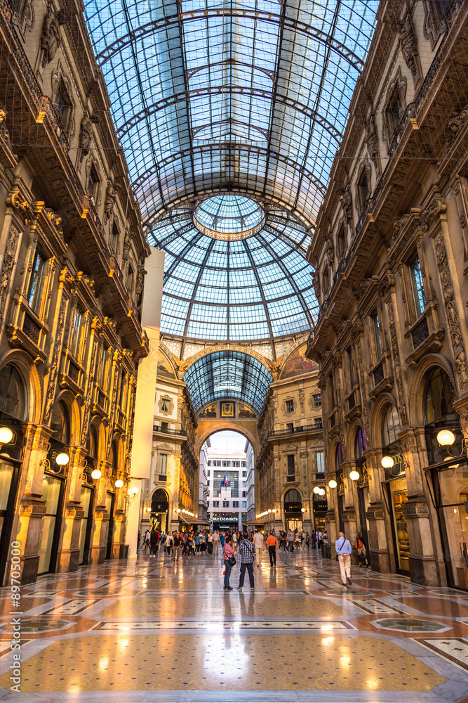 Fototapeta premium Galeria Vittorio Emanuele II w Mediolanie