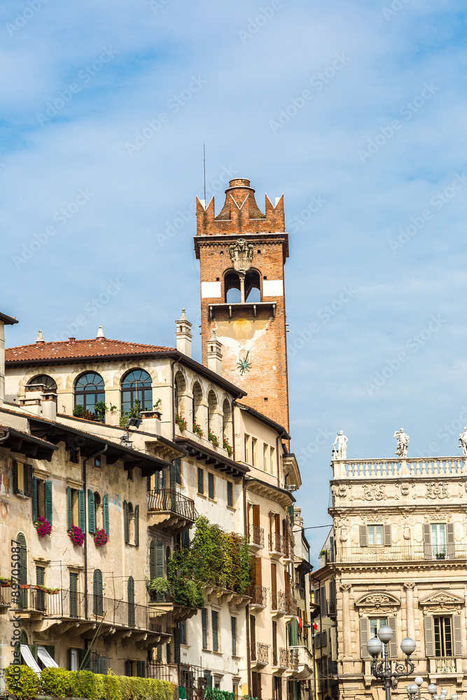 Gardello tower in Verona, Italy