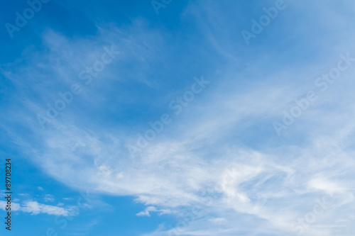 image of blue clear sky for background usage.