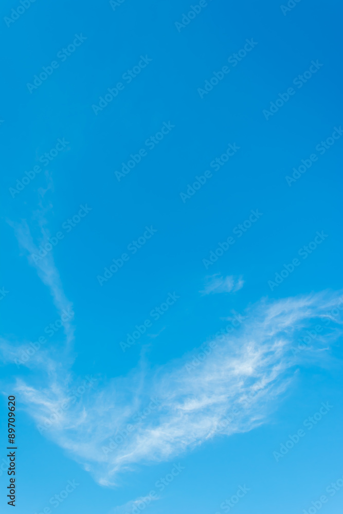 Obraz premium image of blue clear sky for background usage.